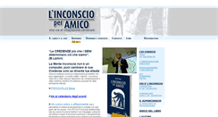Desktop Screenshot of inconscioperamico.it